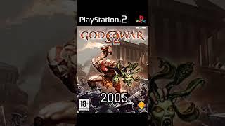 Top 5 God of war Games in order #godofwar #playstation #shorts