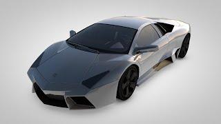 3D Model Lamborghini Reventon at 3DExport.com