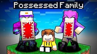 Having a POSSESSED FAMILY in Minecraft!