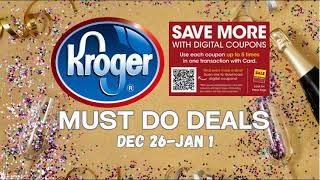 *NEW WEEK!* Kroger MUST DO Deals for 12/26-1/1 | NEW Weekly Digitals + More 5x Digital Deals