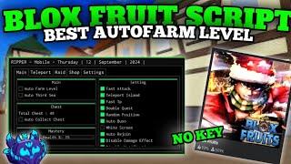 RIPPER HUB Roblox Script | New Blox Fruits Script Update Best Auto Farm Level