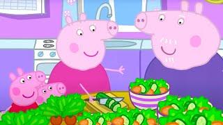 Peppa Pig in Hindi - Lunch - Dopahar ka Khaana - हिंदी Kahaniya - Hindi Cartoons for Kids