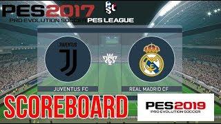 SCORE BOARD PES 2019 FOR PES 2017