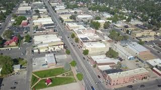 [4k Drone Footage] Lander Wyoming Town Reel.