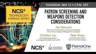 Patron Screening and Weapons Detection Considerations