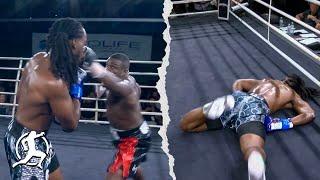 Frank Gore 4th round vicious KNOCKOUT!!  | Gamebred Boxing [FULL FIGHT]