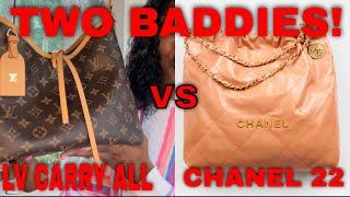 5 Reasons I Went For Louis Vuitton Carry All Over Chanel 22! Let’s Discuss! | KBotLV