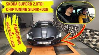 Chiptuning Skoda Superb 2.0TDI 170KM CFGB stage1 /DSG+ECU/ Gorilla electronics