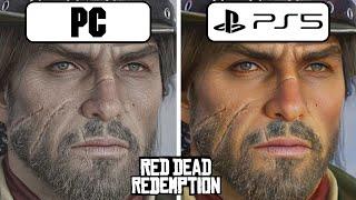 Red Dead Redemption PS5 vs PC Graphics Comparison