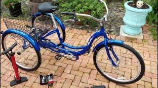 Schwinn Meridian Adult Tricycles Review, Heavy trike, but soooo worth the price