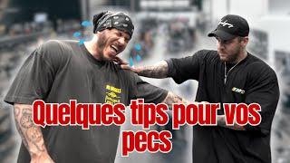 QUELQUES TIPS POUR VOS PECS ft @scxfield