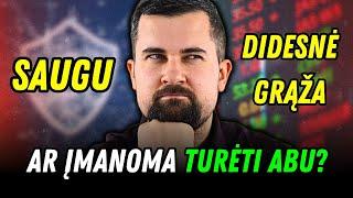 Saugus investavimas ir Didesnė grąža | Ar įmanoma pasiekti abu tikslus?