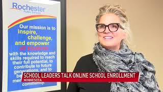 School leaders talk online school enrollment