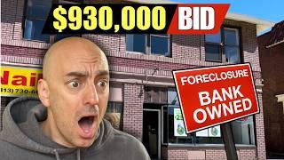 Investors BATTLE to Win Commercial Property at Foreclosure Auction!