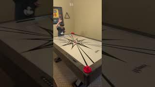 Air hockey trick shot #countrymusic