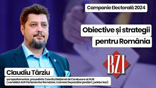 Campanie Electorală 2024! Europarlamentarul şi preşedintele CNC AUR, Claudiu Târziu