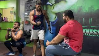 Legs workout | Syed Siddiq | Syed Tahareer| Nawaz | hulk fitness | Bangalore | Video by Numan Bashir