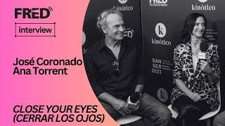 FRED's Interview: José Coronado, Ana Torrent - CLOSE YOUR EYES (CERRAR LOS OJOS) #71ssiff