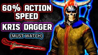 60% Action Speed KRIS DAGGER (MUST WATCH) Dark and Darker