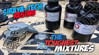 Testing Multiple Siraya-Tech Resin Mixtures for Maximum Strength!