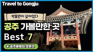 [여행지추천] 공주 가볼만한곳 Best 7 / 언택트 여행 공주 / 공주맛집 / 공주한옥마을 / 공산성 / 석장리 / 고마열차 / 중동성당 / 메타세콰이어 / 신관공원