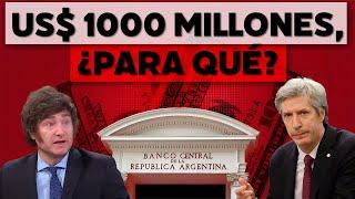 ¿Por qué el banco central de Argentina ha pedido prestados 1.000 millones de dólares?