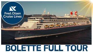 Fred Olsen Bolette - a COMPLETE Walking Tour of a Classic Cruise Ship