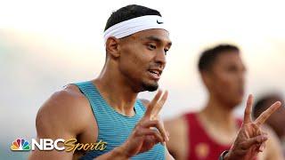 Michael Norman hangs on for 400m semi win, finals berth at Nationals | NBC Sports