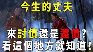 因果有輪回，你今生的丈夫，前世是你什么人？是來討債還是還債？看过的都哭了！【曉書說】