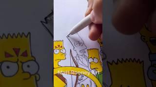 Drawing Bart Simpson DIFFERENT Jobs Part 26 #sketch #art