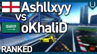 Ashllxyy vs oKhaliD | Ranked Rocket League 1v1