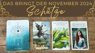 Schütze  November 2024  Eine Verwandlung steht bevor | Tarot & Orakel Reading