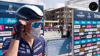 "Mathieu rijdt voor mij vandaag..." aldus Tim Merlier van Alpecin Fenix  #TirrenoAdriatico