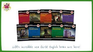 Brand new GCSE English books— from CGP!