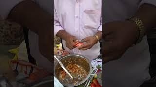 Most Entertaining bhelpuri wala of Jaipur Food Xplorer Indian street food #youtubeshorts #shorts