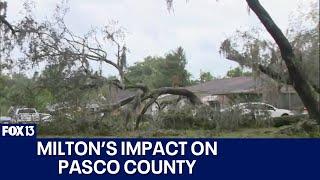 Hurricane Milton's impact on Pasco County