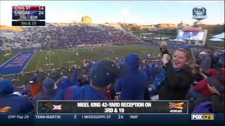 Big 12 #TotPlays Week Eleven Nominee: Kansas' Nigel King