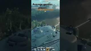 average german player in cursed tank simulator #roblox #cursedtanksimulator