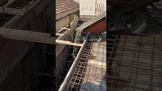 Slab Casting Process On Construction Site |Slab Leveling |#construction #shorts #trending #ytshorts