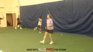 Sept 20 Ball Machine Backhand A