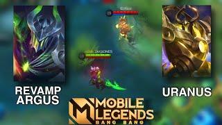 REVAMP ARGUS VS URANUS | MOBILE LEGENDS: BANG BANG