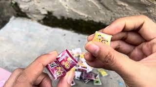 Unboxing miniatur snack hasil buatanku didapur mini#miniature