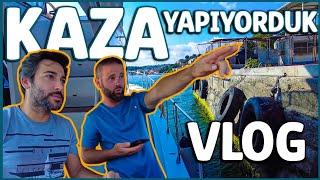 KAZA YAPIYORDUK ! | İstanbul Boğazında Tekne Eğitimi - VLOG