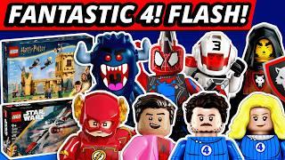 LEGO NEWS! Fantastic 4! The Flash?! Spider-Verse Minifigs! 2025 Modular! Minifigure Series! ARC-170!