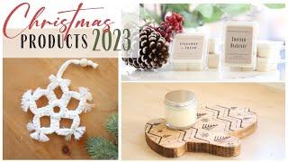 White Cottage Co. Christmas Products 2023 ~ Christmas Gift Ideas ~ Handmade Christmas Gifts