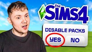 Is The Sims 4 playable without any packs installed? (in 2025)