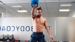 15 Minute Full Body Kettlebell Fat Burner | The Body Coach