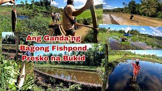 Gawa na Yung Fishpond Ang Ganda dito Preskong Bukid Adventure