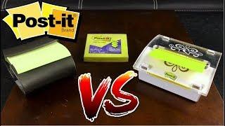 Redesigned Post-it Pop-Up Notes Dispenser | Old VS New