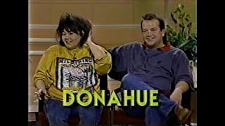 Donahue - Roseanne Barr & Tom Arnold (1989)